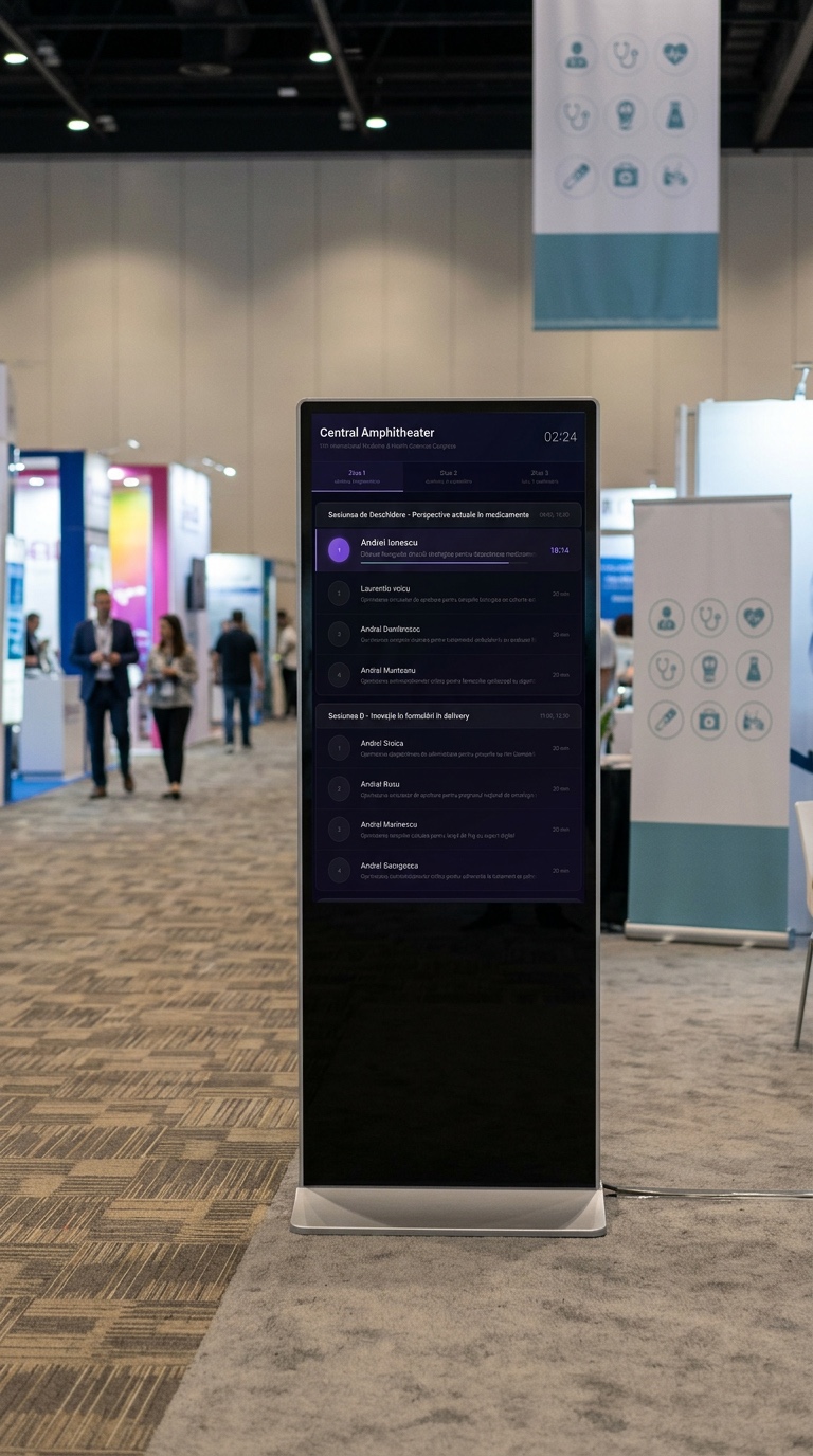 StartSync countdown pe scenă